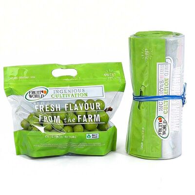 Food Grade Micro Perforated Bag Customizable Plastic Grape Bags Breathable