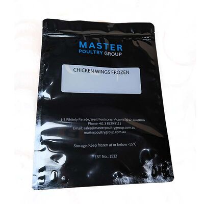 Moisture Proof Custom Printed Pouch Leakproof Stand Up Zipper Bag High Barrier With Clear Window​