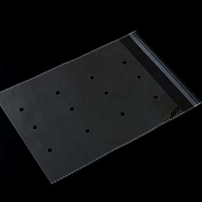 Custom Size Perforated Bag Self Adhesive Food Safe Clear Bags Anti Fog