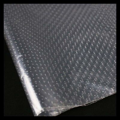 Self Adhesive Micro Perforated Plastic Bags Breathable Vegetable Produce Bag High Clarity