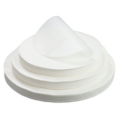 Disposable Food Wrapping Paper White Food Parchment Paper Round