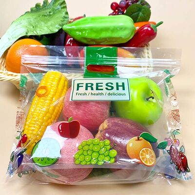 Leakproof Plastic Stand Up Pouch Reclosable Stand Up Ziplock Pouch Tear Resistant With Handle