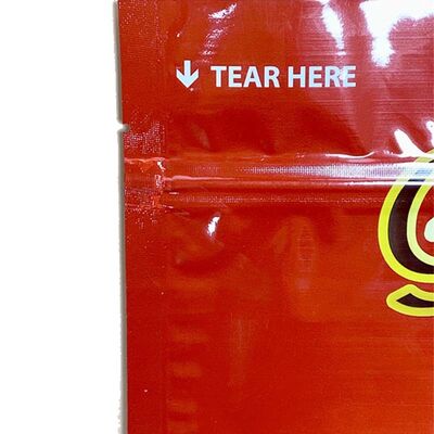 Resealable Stand Up Zipper Pouches Anti Oxidation Standing Zipper Pouch Moisture Resistant