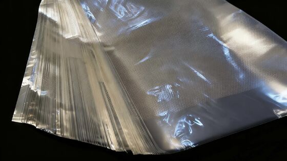 BOPP Clear Micro Perforated Plastic Bags For Fresh Produce Bakery Packaging