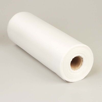 Food Grade PE Perforated Produce Bag Roll Transparent Easy Tear Plastic Sack For Supermarket Fruit Meat Self Weighing