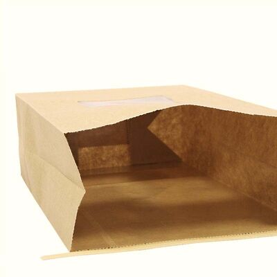 Kraft Paper Window Tin Tie Coffee Bags Stand Up Bakery Packaging Pouches For Coffee Beans Nuts Bread