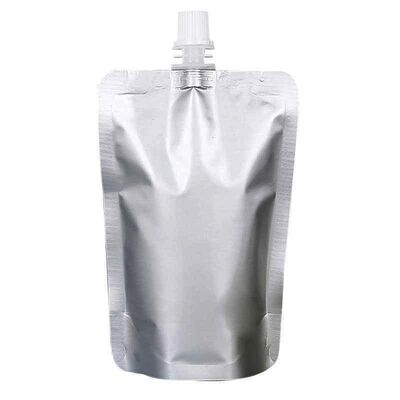Custom Printed Matte Aluminum Spout Pouches Leak Proof For Juice Wine Liquid Food Storage