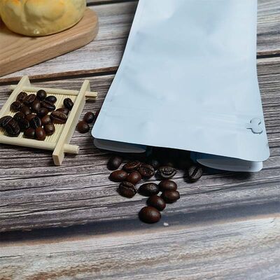Custom Printed Food Grade Side Gusset Bags Aluminium Lined Barrier Pouches For Tea Nuts Coffee Zipper Packaging Bags
