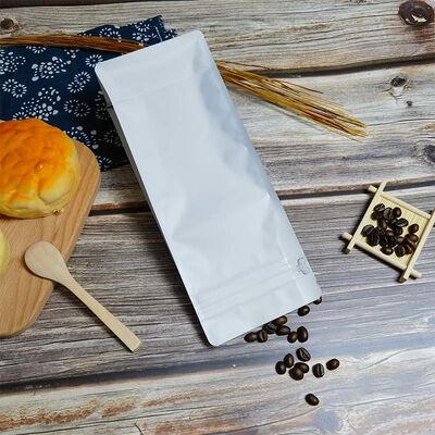 Custom Printed Food Grade Side Gusset Bags Aluminium Lined Barrier Pouches For Tea Nuts Coffee Zipper Packaging Bags