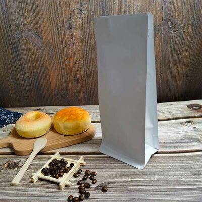 Recyclable Side Gusset Aluminium Bags Custom Logo Food Packaging For Coffee