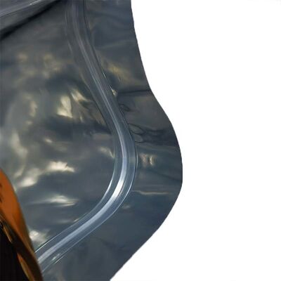 Custom Size Aluminum Foil Stand Up Pouches With Zipper Matte Printed For Food Gift Packaging