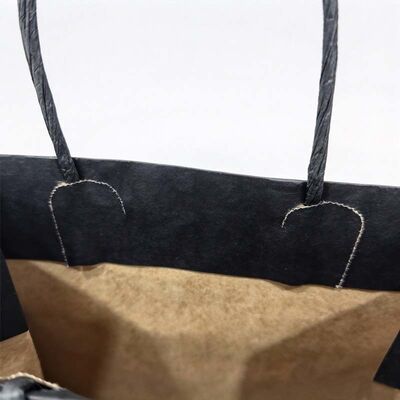 Brand Logo Twisted Paper Handle Bag for Boutique Gift Packaging